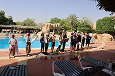 画像：水泳発表会