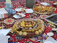 画像：キングサウード大学日本語学科学生との交流会