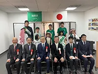 画像：創立４０周年記念式典