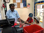 英語で買い物体験