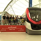 リヤドメトロ見学1枚目