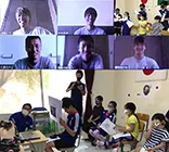 サッカー日本代表選手と交流会