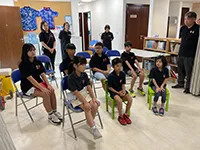 画像：終業式
