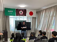 画像：始業式