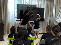 画像:始業式
